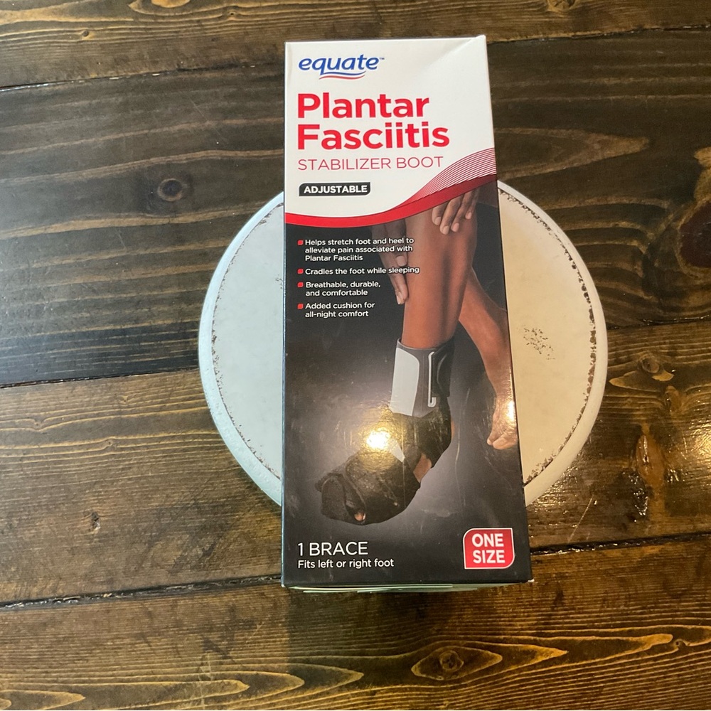 NIB Equate Plantar Fasciitis Stabilizer Boot unisex